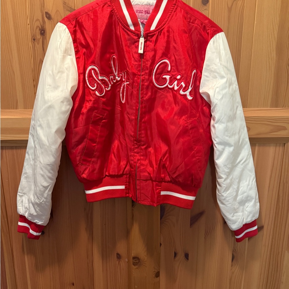 Babygirl varsity bomber jacket vintage